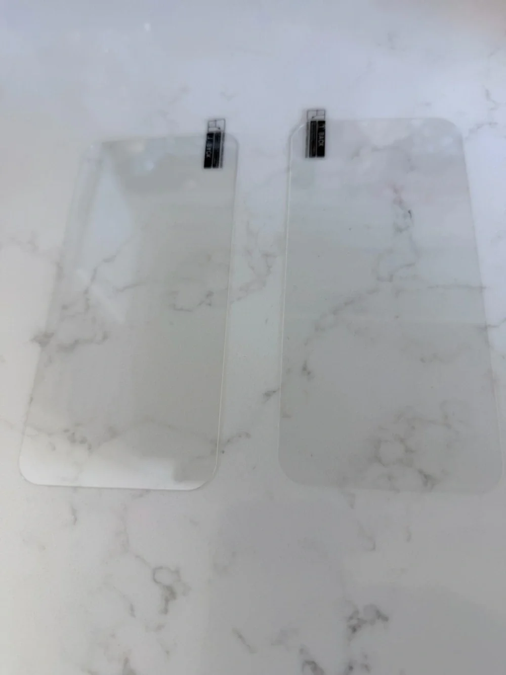 Clear Tempered Glass Screen Protectors for IPhone 12-15 - Pack of 2